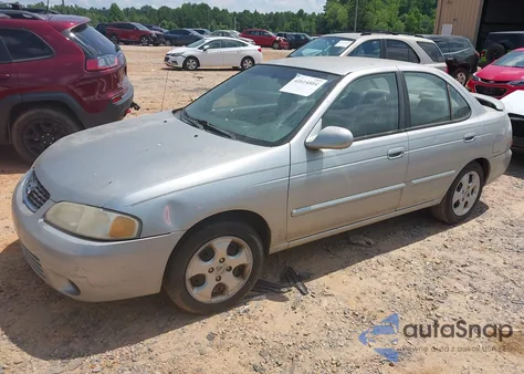 2003 Nissan Sentra Gxe from USA, damaged, VIN 3N1CB51D53L809848
